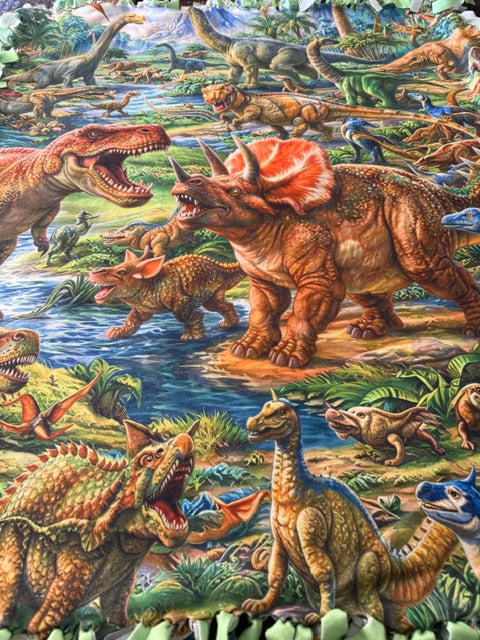 Dinosaur Lap Blanket