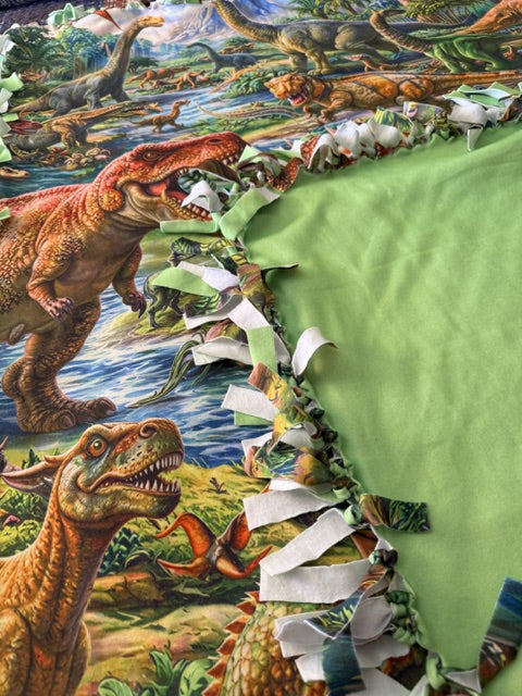 Dinosaur Lap Blanket